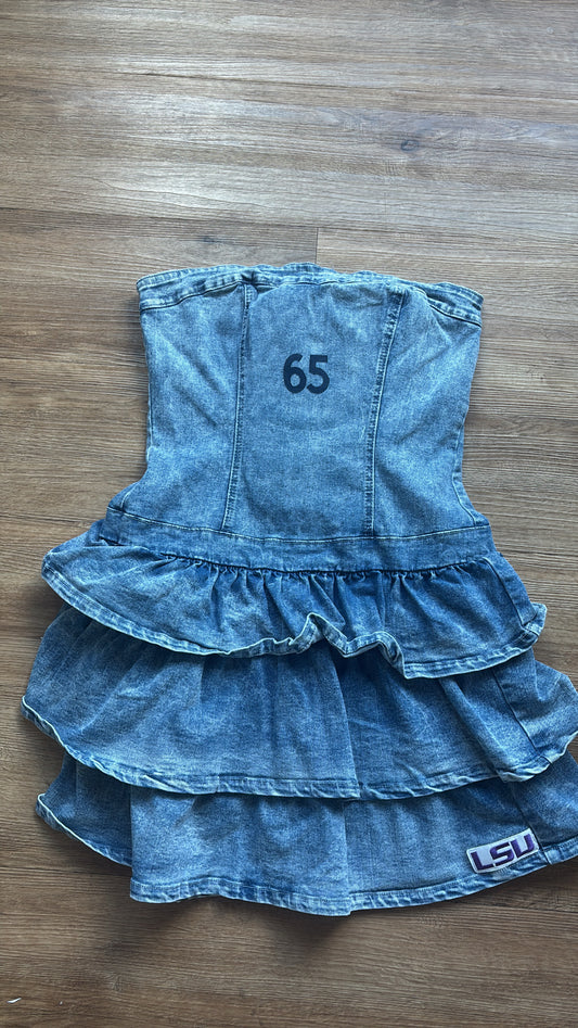 Patched Denim